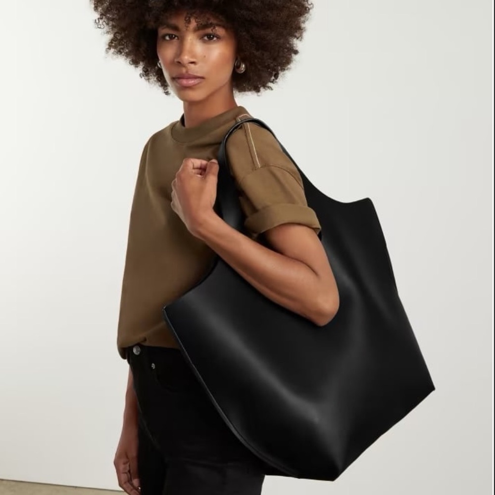 Everlane The Cactus Triangle Tote Black